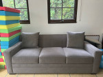 Sofa with bed inside