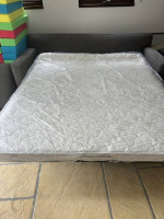 Sofa with bed inside