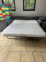 Sofa with bed inside