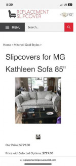 Mitchell Gold Sleeper Sofa