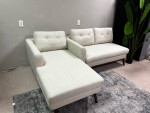 New All Modern brand beige sofa, delivery available