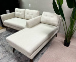 New All Modern brand beige sofa, delivery available