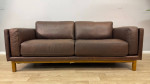 West Elm Delkab Leather Sofa *Delivery Options*