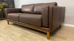 West Elm Delkab Leather Sofa *Delivery Options*