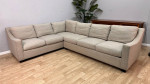 Selden’s Down Blend Belgian Roll Arm Sectional Sofa *Delivery*