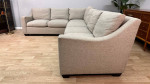 Selden’s Down Blend Belgian Roll Arm Sectional Sofa *Delivery*