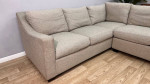 Selden’s Down Blend Belgian Roll Arm Sectional Sofa *Delivery*