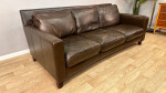 High End Genuine Leather Sofa *Delivery Options*