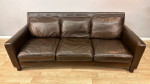 High End Genuine Leather Sofa *Delivery Options*