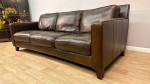 High End Genuine Leather Sofa *Delivery Options*