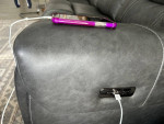 leather recliner sofa
