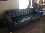 Ikea Landskrona/morabo Leather Sofa