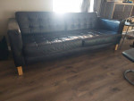 Ikea Landskrona/morabo Leather Sofa