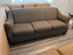 Brown sofa/couch
