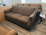 Brown sofa/couch