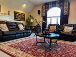 Leather Sofa and Love Seat with recliner for Sale