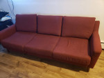 Burrow Modular Sofa Red