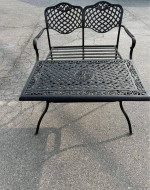 Beautiful Outdoor Conversation Set Sofa And Coffee Table LOWERED OBO