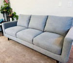 Sofa large gray..78”