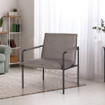 New set of 2 Middle Back Gray Accent Living Room Lounge Sofa Chair