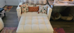For Sale: Versatile 3-in-1 Convertible Sleeper Sofa Bed with Extras