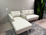New All Modern brand beige sofa, delivery included