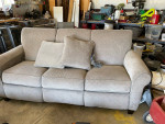Small reclining sofa