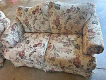 NICE Floral Sofa and Loveseat