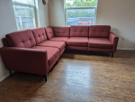 Sofa - Burrow Nomad 5-Seat Corner Sectional