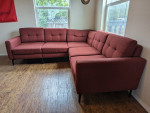Sofa - Burrow Nomad 5-Seat Corner Sectional