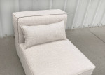 Modern contemporary light coffee Modular sectional sofa set - brand new