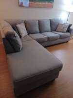 Large L-shaped sectional sofa with chaise
