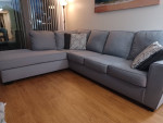 Large L-shaped sectional sofa with chaise