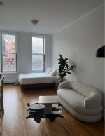 Ultra Modern Italian-Style White Bouclé Sofa