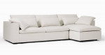 West Elm Harmony Sectional Couch Sofa