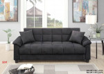 Microfiber Sofa Futon w/Storage