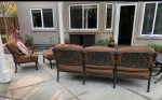Luxury Patio Hanamint 6 PC sofa set
