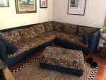 Sectional Sofa, Ottoman, Side Chair price reduced