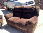 Free delivery electric sofa set
