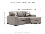 Greaves Sofa Chaise by Ashley