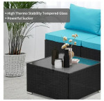 brand new in box 7 Pcs Outdoor Patio Furniture Sofa Set