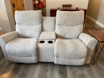 RECLINING LOVE SEAT AND SOFA