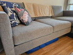 Perfect condition appx 1 year old apt2b sectional sofa