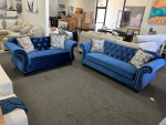 Sofa and loveseat