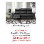 RECLINING SOFA SALE - 10 IMPRESSIVE STYLES - STARTING AT