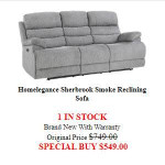 10 NEW RECLINING SOFA - EXCITING NEW STYLES - STARTING AT