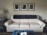 Sofa and Swivel Recliner (La-Z-Boy)