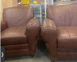 Set of love seat and Arm chair sofa couch side guest chair