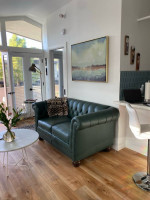 Leather sofa