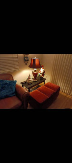 LUXURIOUS RED LEATHER SOFA SET!